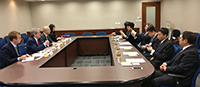 中大法律學院代表與中國政法大學訪問團成員會晤